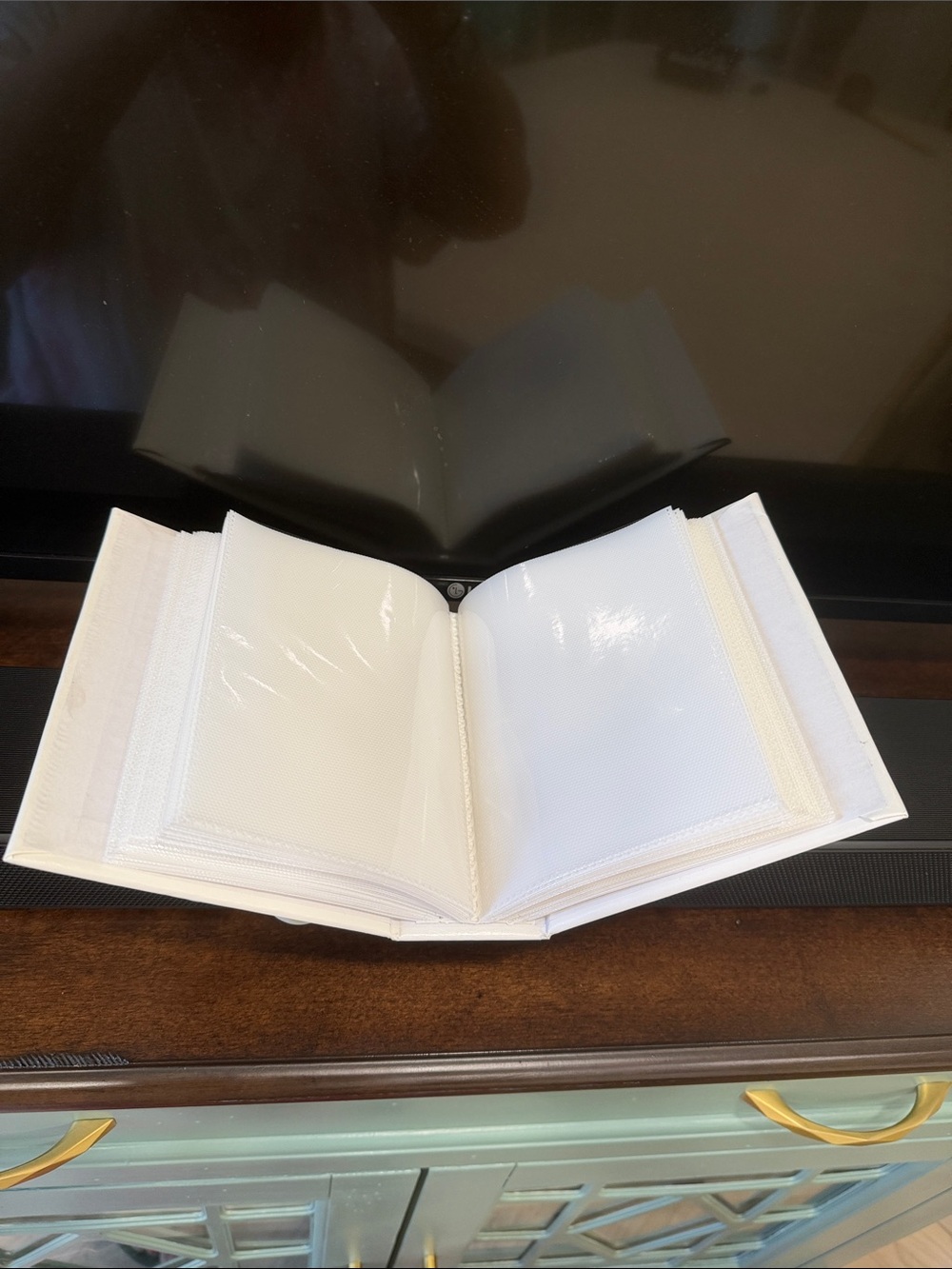 BNWT HANDMADE GRANDPARENTS BRAG BOOK 4 x 6  100 PHOTOS PHOTO ALBUM - Picture 5 of 6
